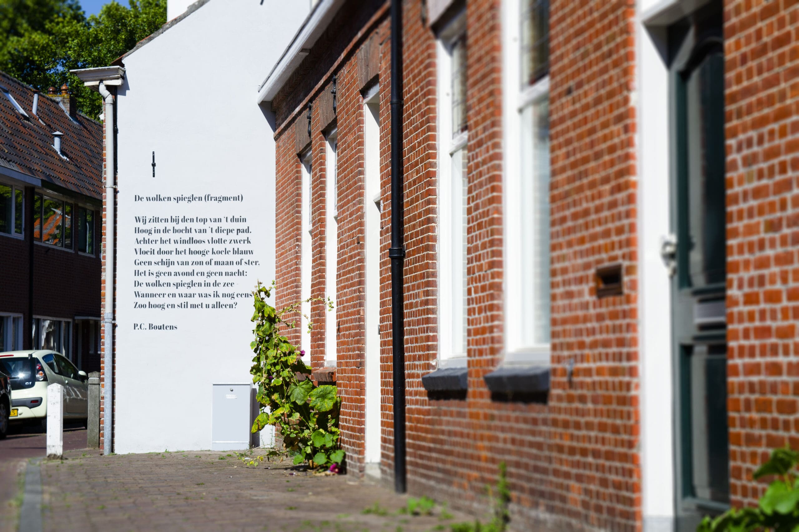 Muurgedichten in Middelburg