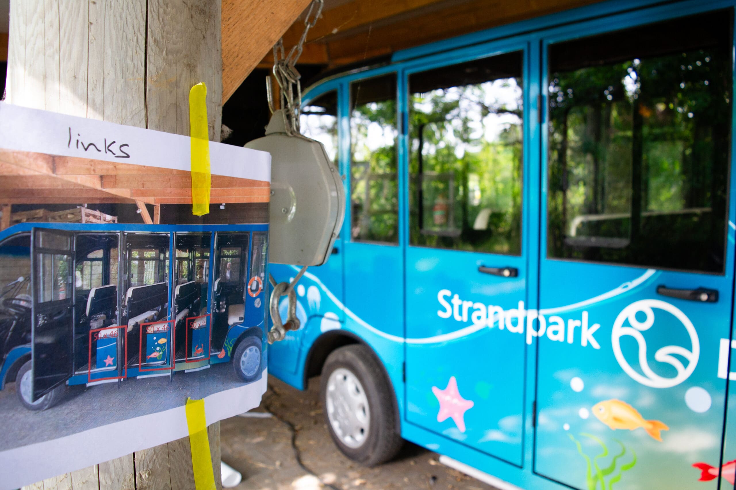 pendelbus wrappen strandpark de zeeuwse kust