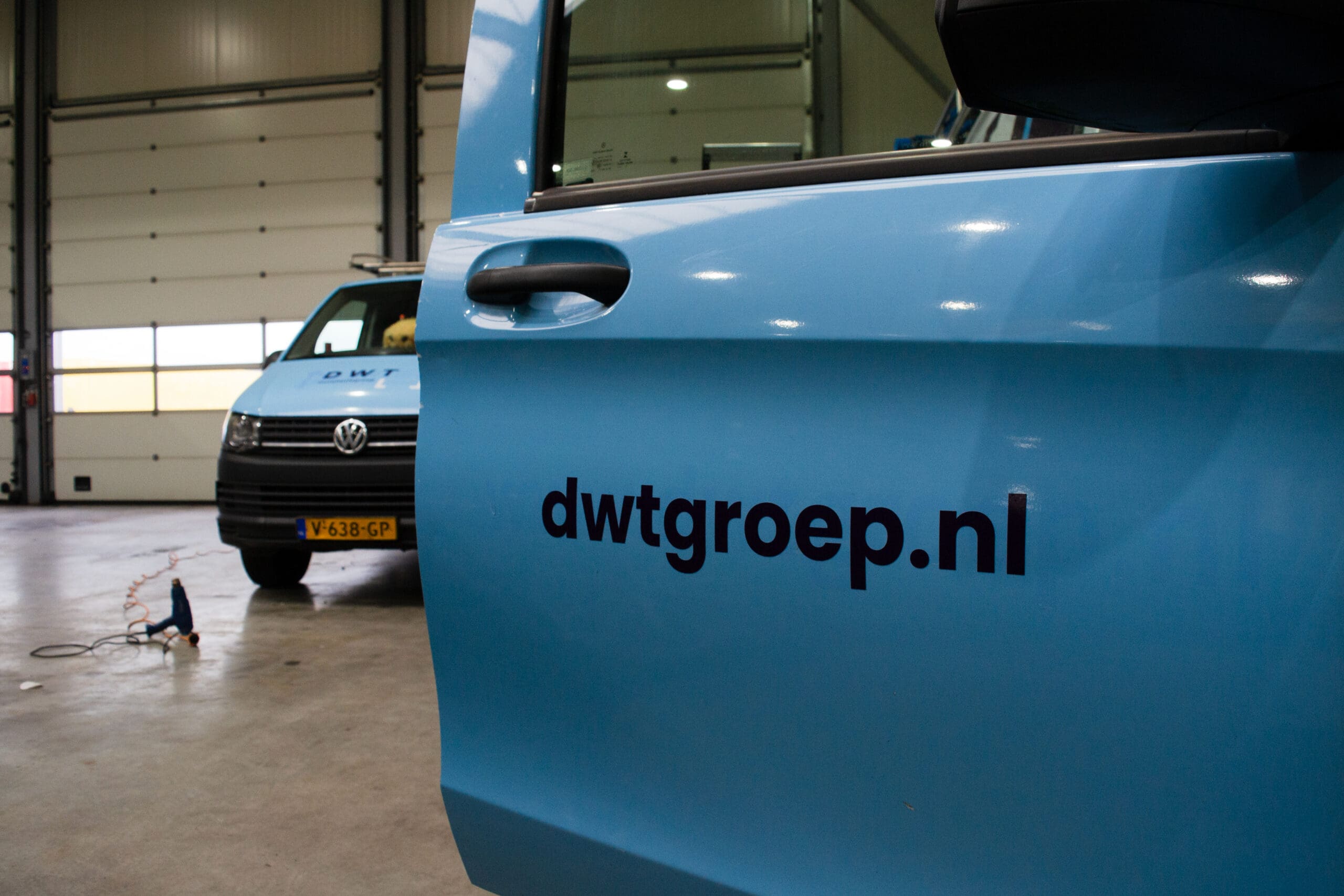 Fleetmarking door Zichtbaar bij DWT Groep in Goes