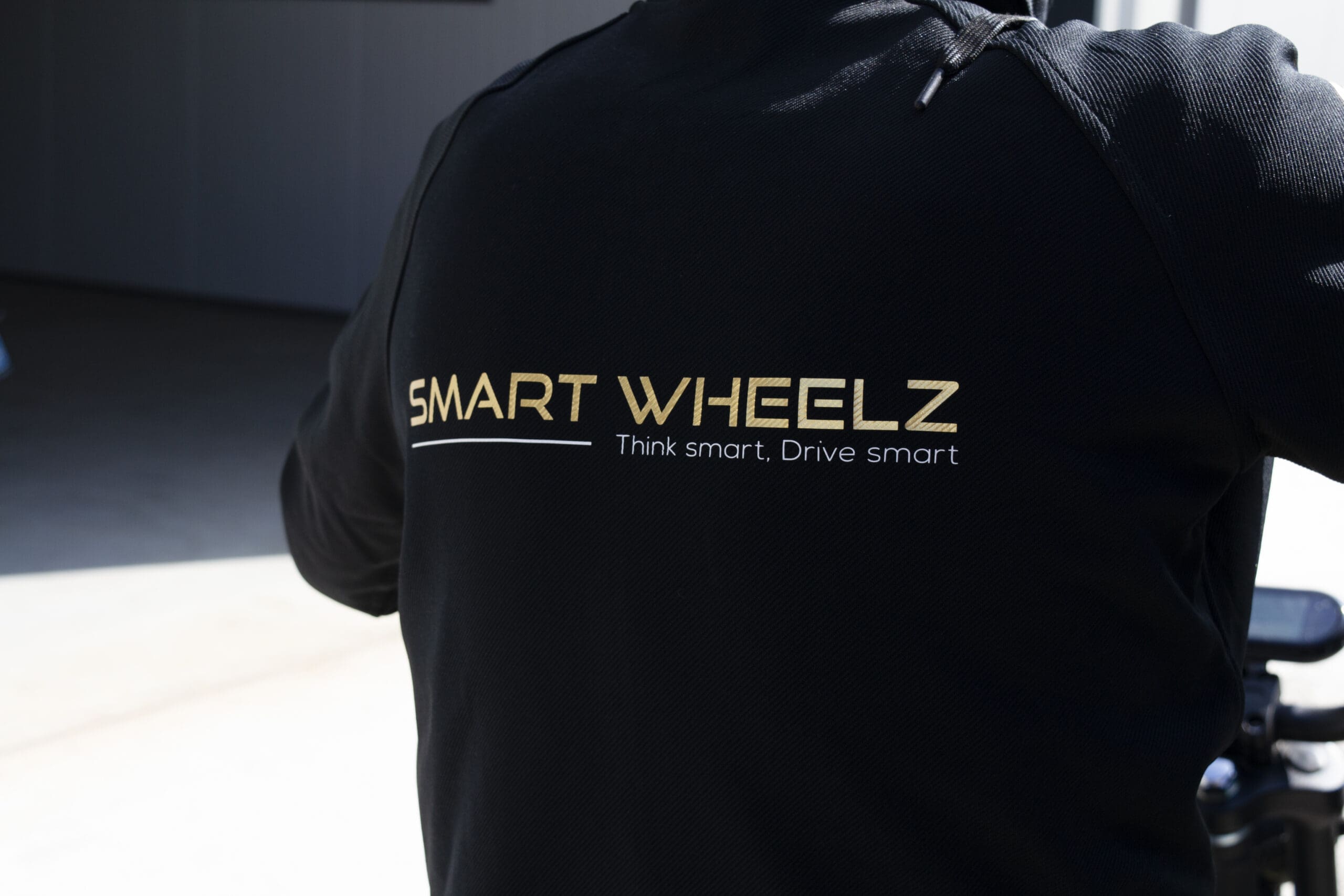 Bedrukte bedrijfskleding voor Smart Wheelz