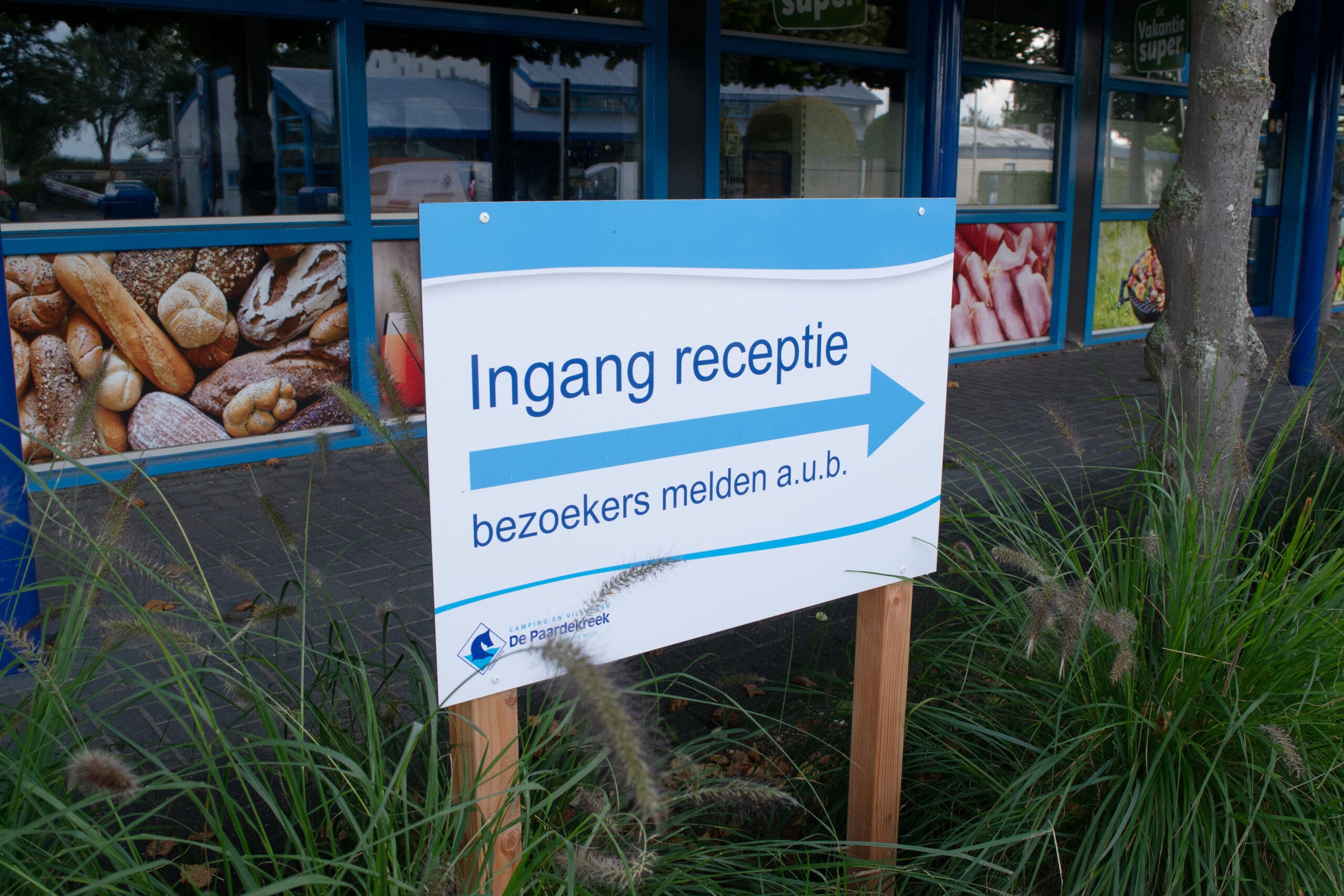 bewegwijzering camping