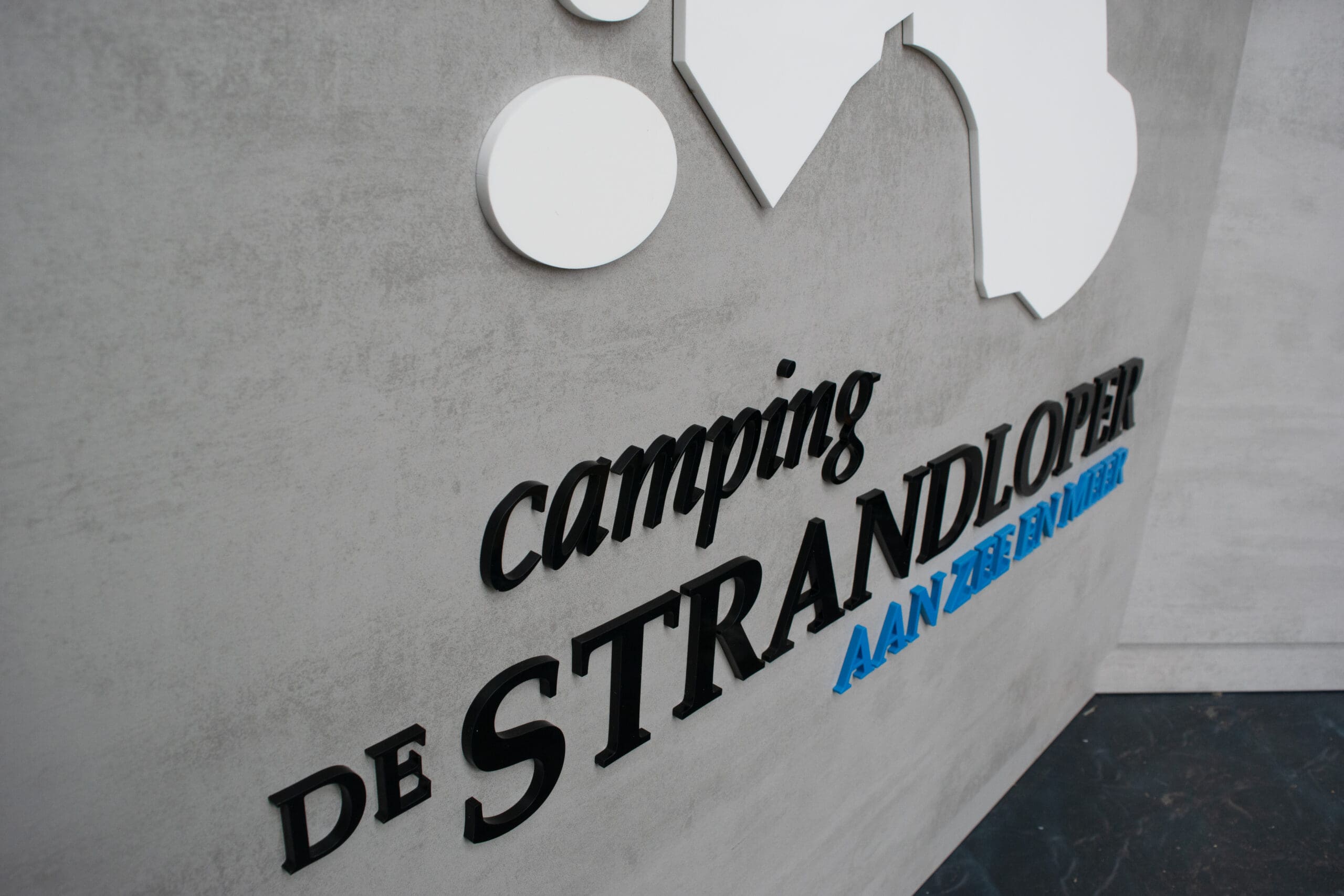 logo reclame, camping, gevelreclame
